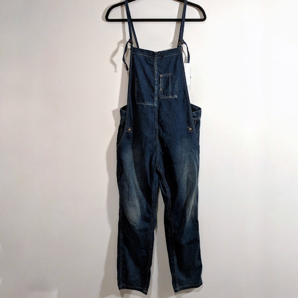 NWT Japanese Denim Overalls